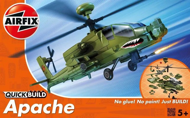 Quick Build Apache Helicopter (