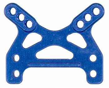 ALUM FR SHOCK TOWER BLUE 18B