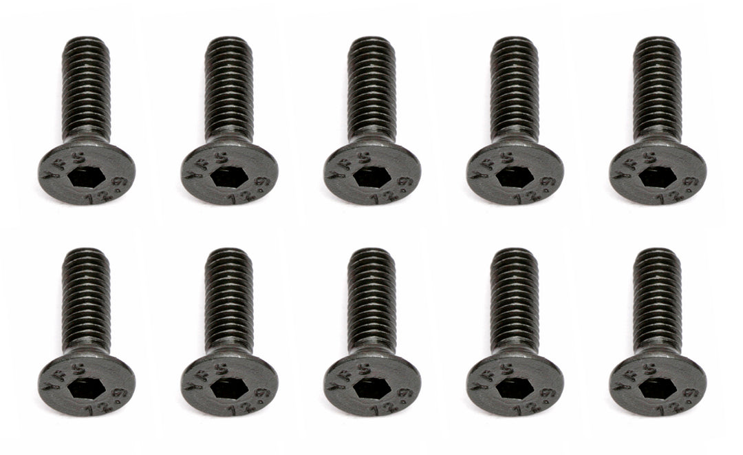 ASC 25202 25202 Flat Head Hex Screw M3x10