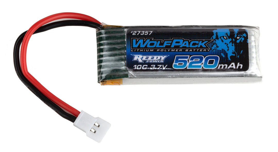 WolfPack 520mAh 3.7V 10C LiPo B