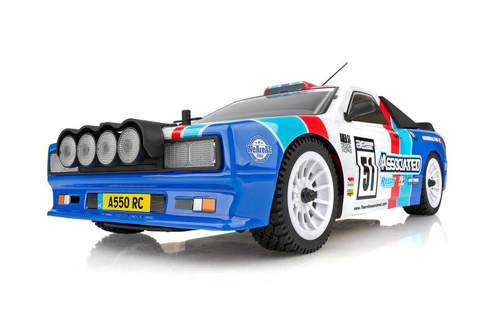 Apex2 Sport, A550 Rally Car RTR Team Associated ASC30126