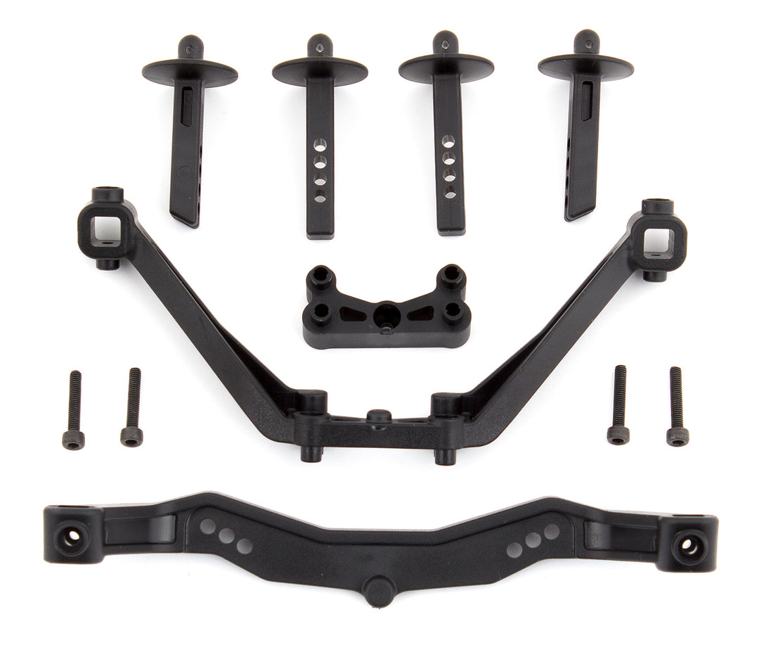 SC6.1 Body Mounts, front and re