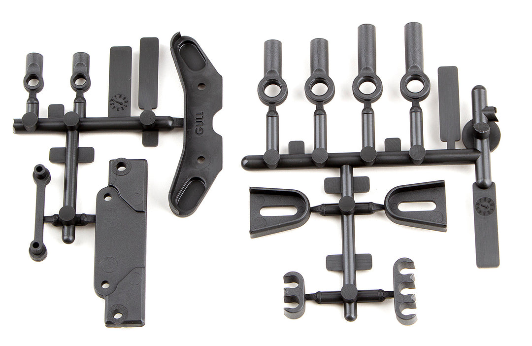 RC10B6.3 tower covers, wire cli