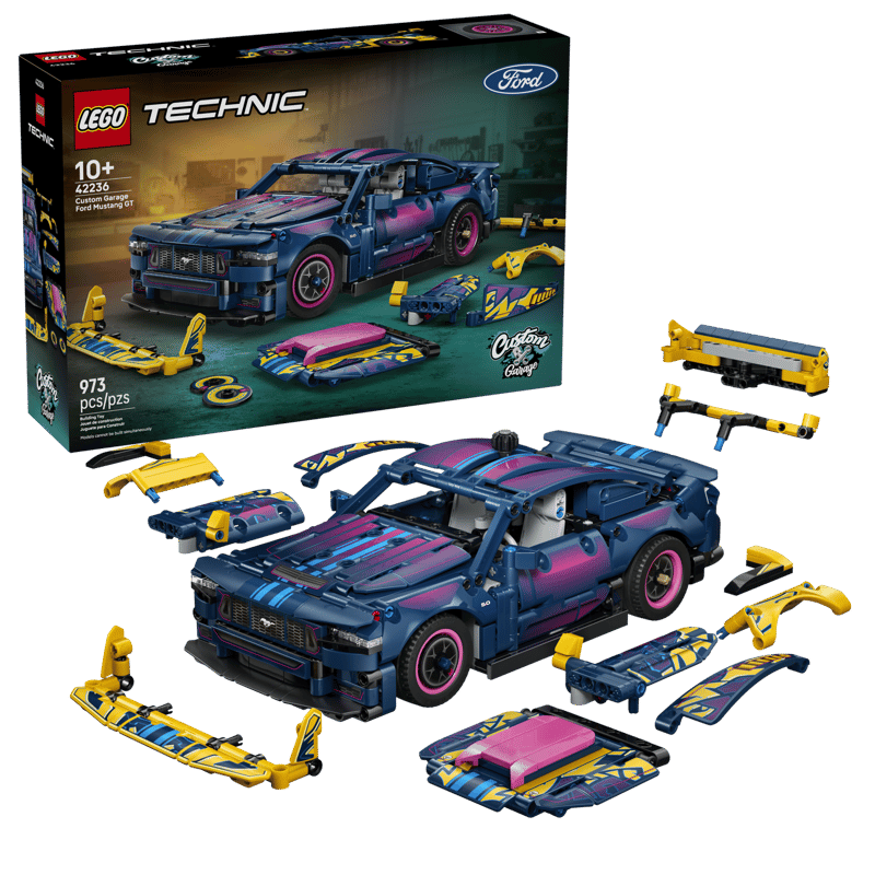 LEGO 42236 Custom Garage Ford Mustang GT