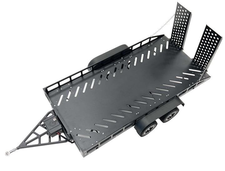 1/10 Scale Full Metal Trailer with LED Lights (Black) Bold RC BOL5000