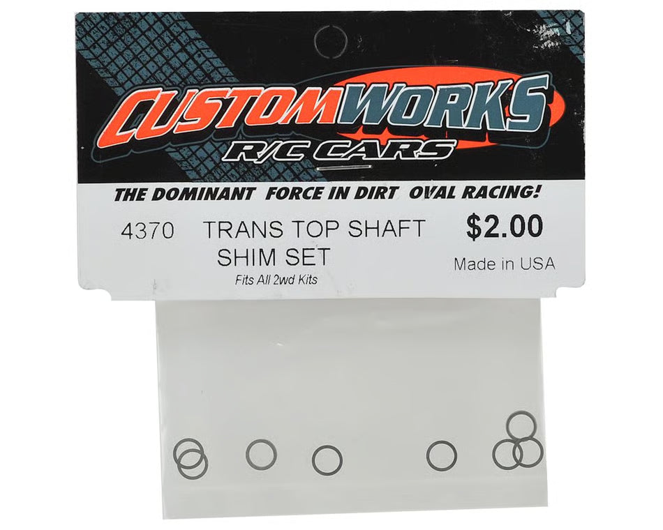Custom Works Top Shaft Shim Set