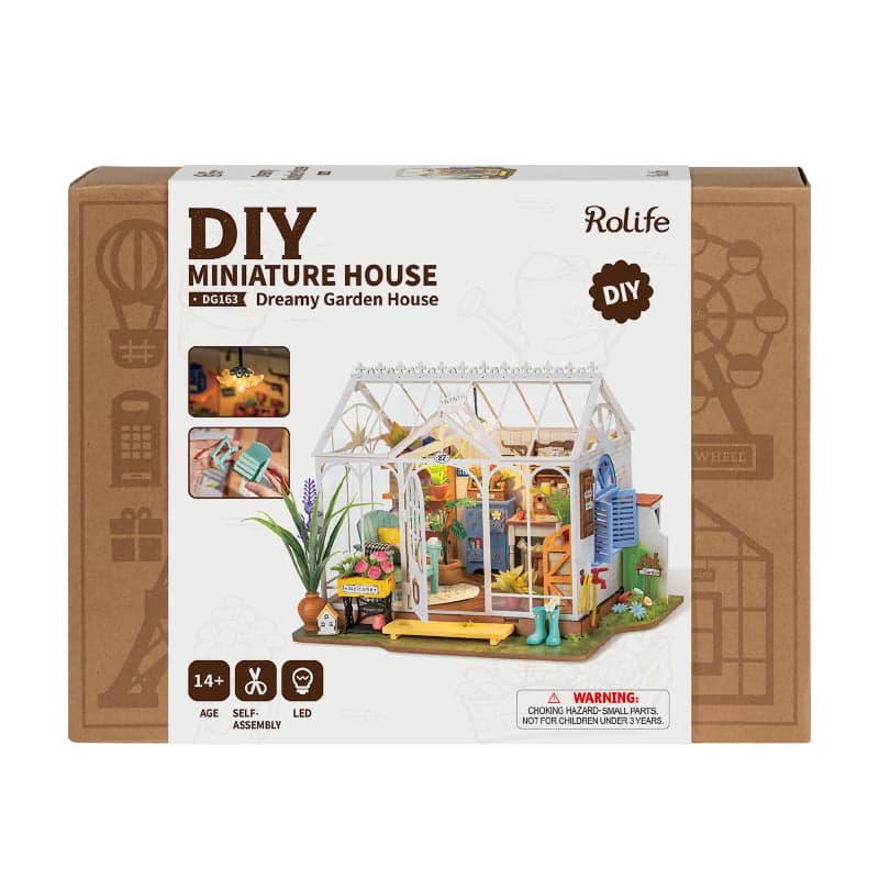 Robotime Dreamy Garden House Model Kit Robotime DG163