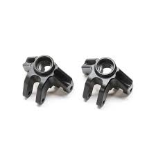 LOSI Steering Spindle Set, Aluminum, Black: Mini LMT LOS314007