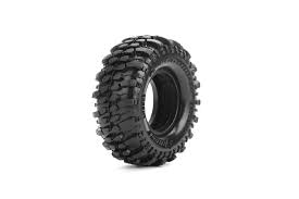 Louise R/C CR-Champ 1/18, 1/24 1.0" Crawler Tires, Super Soft, Front/Rear (2) LOULT3366VI