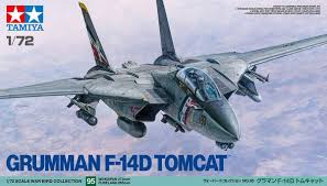 Tamiya 1/72 Grumman® F-14D Tomcat™ War Bird Plastic Model Kit