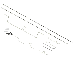 Pushrods set: UMX Timber
