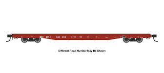 60' PS Flat BNSF #584950 Walthers #910-5391