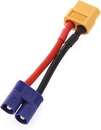 XT60 Female to EC3 Male Compact Conversion Adapter COMCA-XF3M