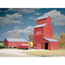 Farmers Cooperative Rural Grain Elevator Walther CornerStone WAL933-3036