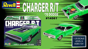 Revell 1970 Dodge Charger R/T 1/25 Scale Plastic Model Kit RMX14561