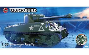 1/35 Quick Build Sherman Firefly Tank (Snap)