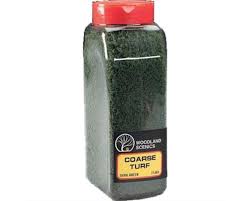 Woodland Scenics Coarse Turf Shaker, Dark Green/50 cu. in. WOOT1365
