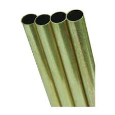 K+S8137 Round Brass Tube 7/16