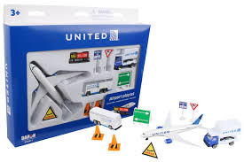 UNITED AIRLINES PLAYSET RT6261-2