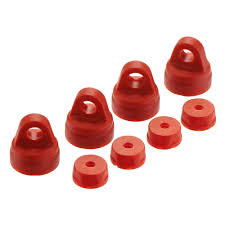ARRMA Shock Cap Set Red (4) AR330227