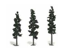 Woodland Scenics Ready-Made Pine, 6-7 (3) WOOTR1562