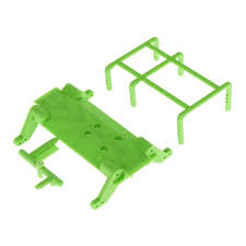 AX31348 Green Skid Plate & Batt