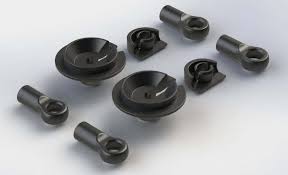 ARRMA Shock Rod End Set Nero AR330338