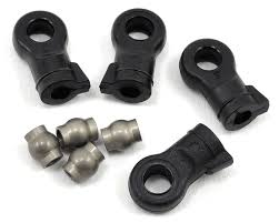 SHOCK ROD END/SUSP BALL 16MM 4P