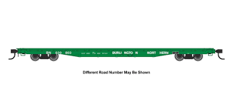 60' PS Flat BN 630803 Walthers #910-5387