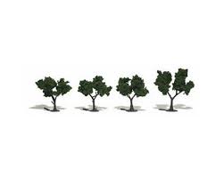 Woodland Scenics Ready-Made Tree, MED GRN 2-3" WOOTR1504