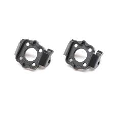 LOSI Spindle Carrier Set, 0deg,Aluminum,Black: Mini LMT LOS314008