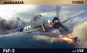 1/48 F6F-3 Hellcat Profipack Plastic Model Kit Eduard EDU8227