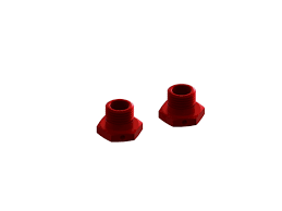 ARRMA Wheel Hex Aluminum 17mm (13.6mm Thick) Red (2) AR310447