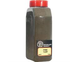 Woodland Scenics Fine Turf Shaker, Earth/50 cu. in. WOOT1342