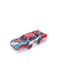 1/10 Painted Body, Red/Blue: VORTEKS 4X4 BLX ARRMA ARA402319