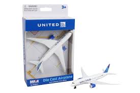 UNITED AIRLINES SINGLE PLANE RT6264-2