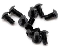 AXIAL M3X6MM HEX SOCKET BUTTON HEAD BLACK 10PC AXIA0113