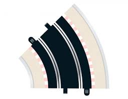 Curve R2 track 2pk 45deg Scalextric HRNC8206