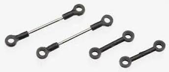 Helimax Ball Link Pushrod Set Servo/Swash Links Novus CX