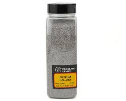 Woodland Scenics Medium Ballast Shaker, Gray Blend/50 cu. in. WOOB1394