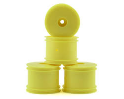 FR/RR Wheel, Yellow (4): Mini-T