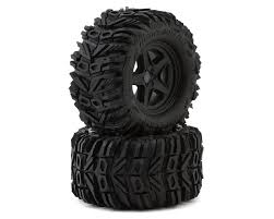 UpGrade RC Dirt Claw 2.8" Pre-Mounted All-Terrain Tires w/5-Star Wheels (2) (17mm/14mm/12mm Hex) UPG-10000