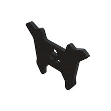 ARRMA FRONT SHOCK TOWER ALUM BLACK ARA320686
