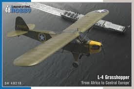 1/48 Special Hobby L-4 Grasshopper From Africa to Central Europe Plastic Model Kit CMK-100-SH48218