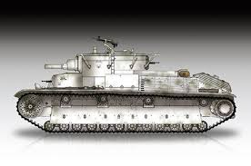 1/72 Trumpeter Soviet T-28 Medium Tank (Rivited) TRP7151