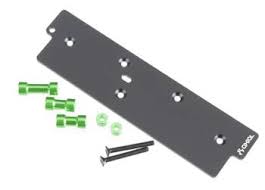 BATTERY/SERVO PLATE LOW CG AX10