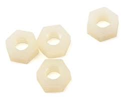 TRAXXAS Nuts 4mm Nylon Fr Wheel:BA 2447