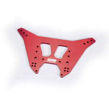 ARRMA REAR SHOCK TOWER CNC 7075 T6 ALUM L RED ARA320583
