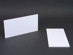 White Sheet .020 x 6 x 12 (3)