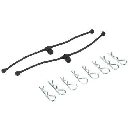 Body Klip Retainer, Black (2)
